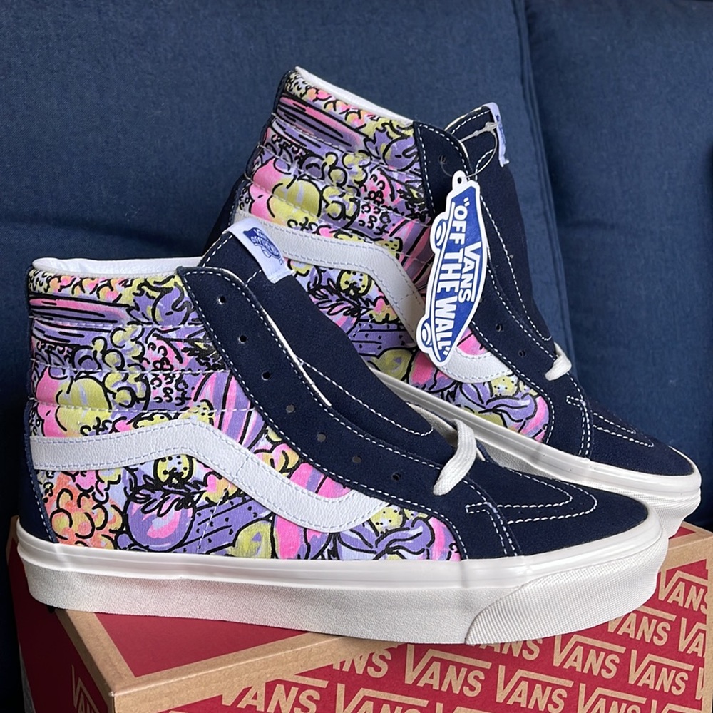 Vans Sk8-Hi 38 Dx Anaheim Factory Veggie Print MEN`S - Picture 8 of 16